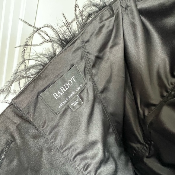 Bardot Feather Bodysuit - Picture 3 of 10